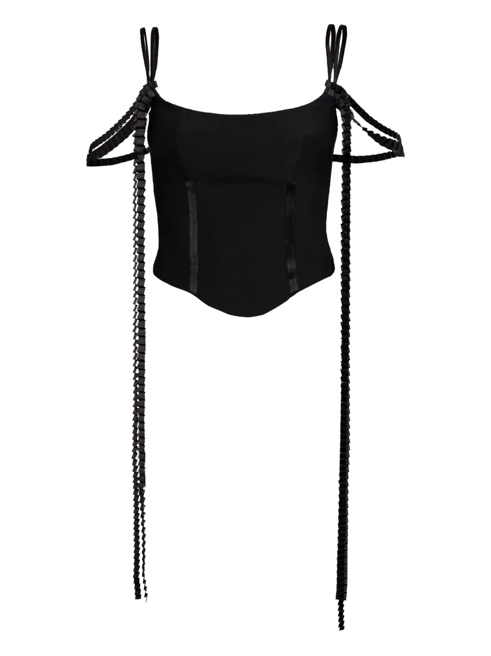 RXQUETTE lace-details top | Black | Image 1