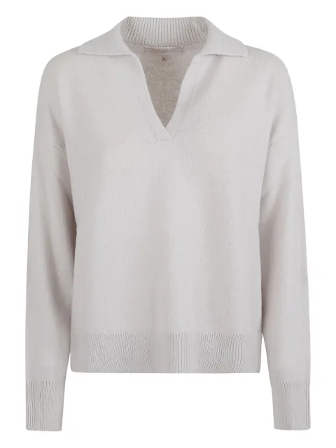 Antonelli polo-neck wool knit
