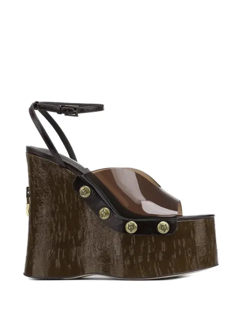 NAKED WOLFE Tiger Lilly ankle-strap sandals