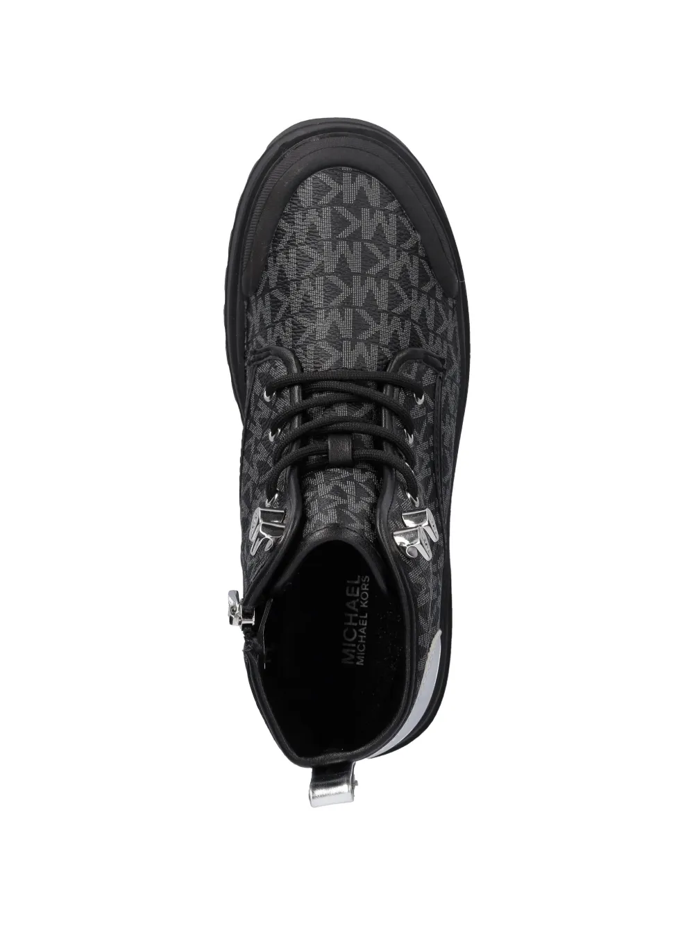 Michael Kors Kids Payton laarzen met monogram Zwart