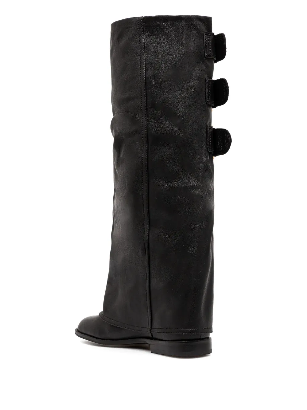 Naked Wolfe Anchor Stiefel Mit Schnallendetail In Black