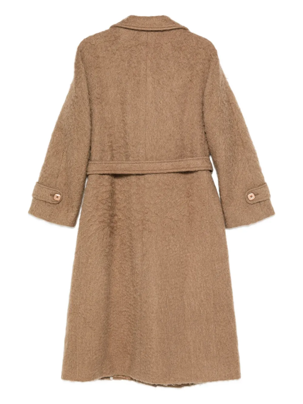 A.N.G.E.L.O. Vintage Cult 1970s wool single-breasted coat - Bruin