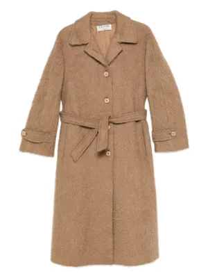 Valentino Garavani Pre-Owned 1980s double-breasted wool-blend Coat