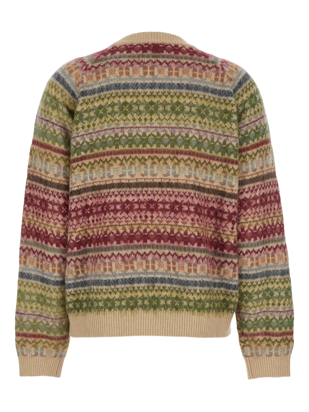 Semicouture Fairisle-print embellished sweater | Sweaters | Image 2