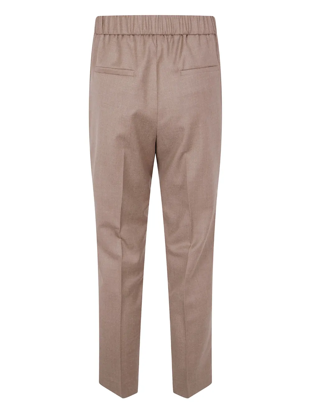 Peserico elastic-waist trousers - Beige