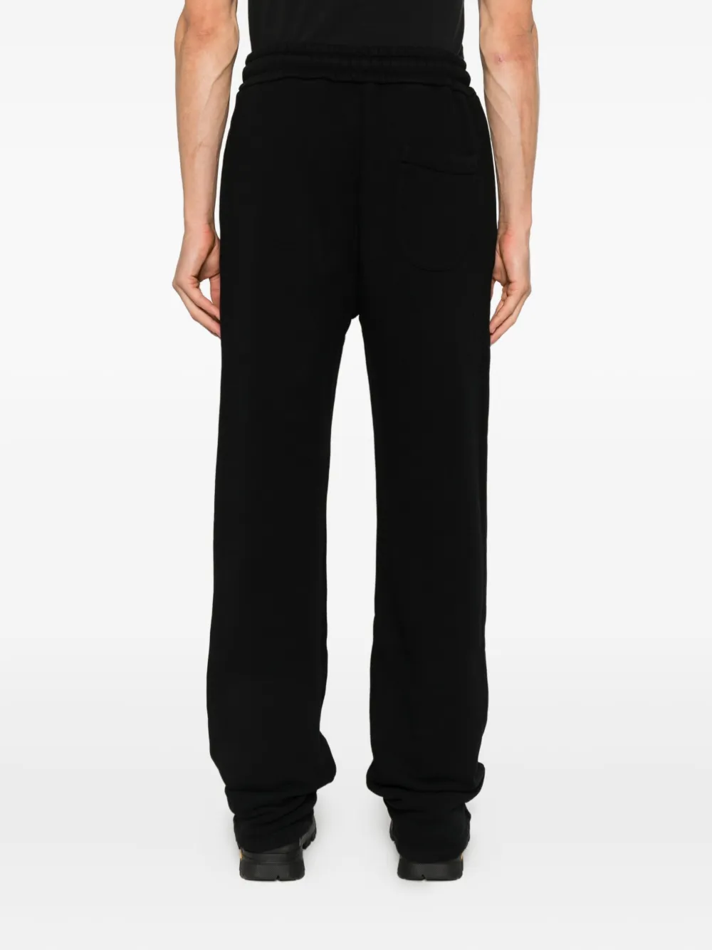 Off-white Comfortable Trousers With Side And Back Pockets In Black