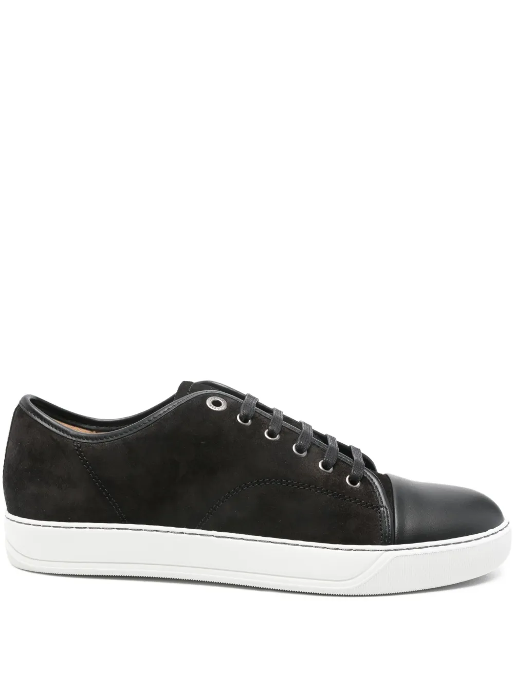 Lanvin leather sneakers Zwart