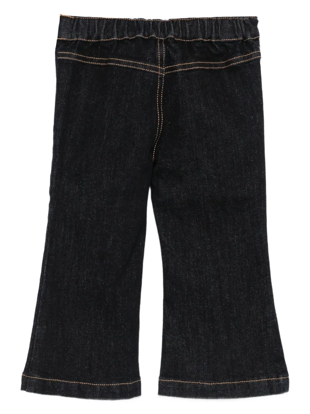 Elisabetta Franchi Button-embellished Jeans In Blue