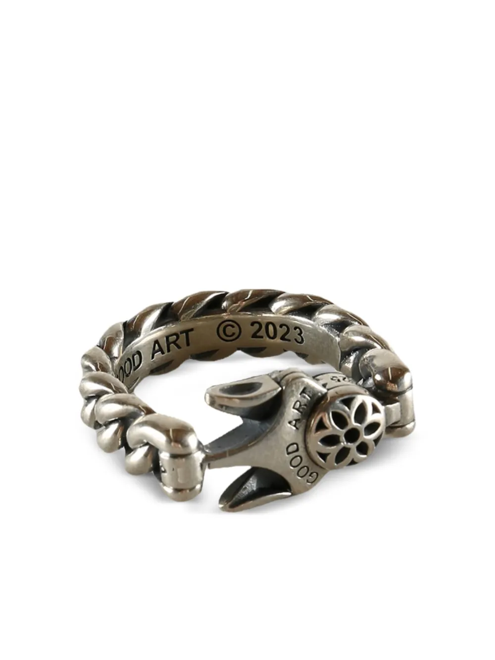 Good Art Hlywd twisted-band clasp ring | Women | Image 2