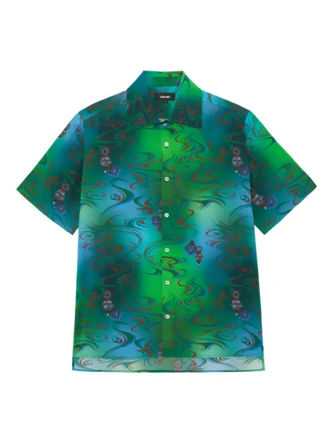 Ahluwalia printed button-fastening shirt