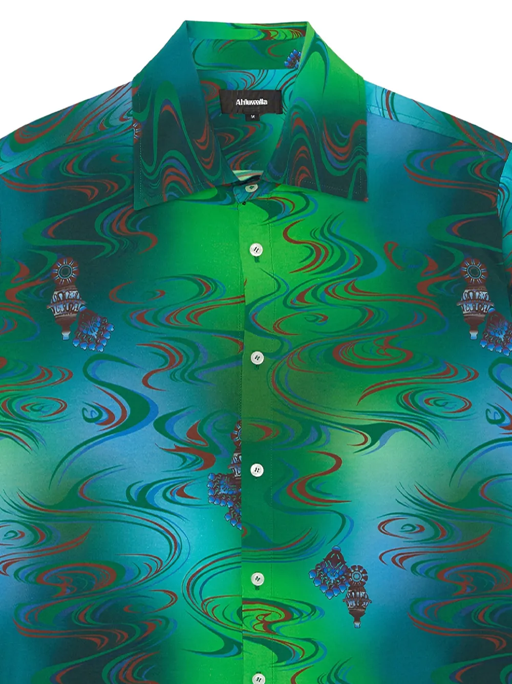 Ahluwalia printed button-fastening shirt | Image 2