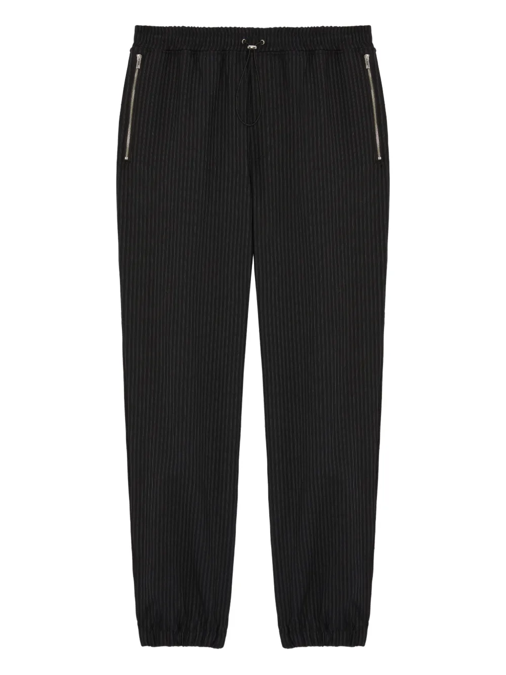 Ahluwalia zip-pocket drawstring-fastening trousers | Black | Image 1