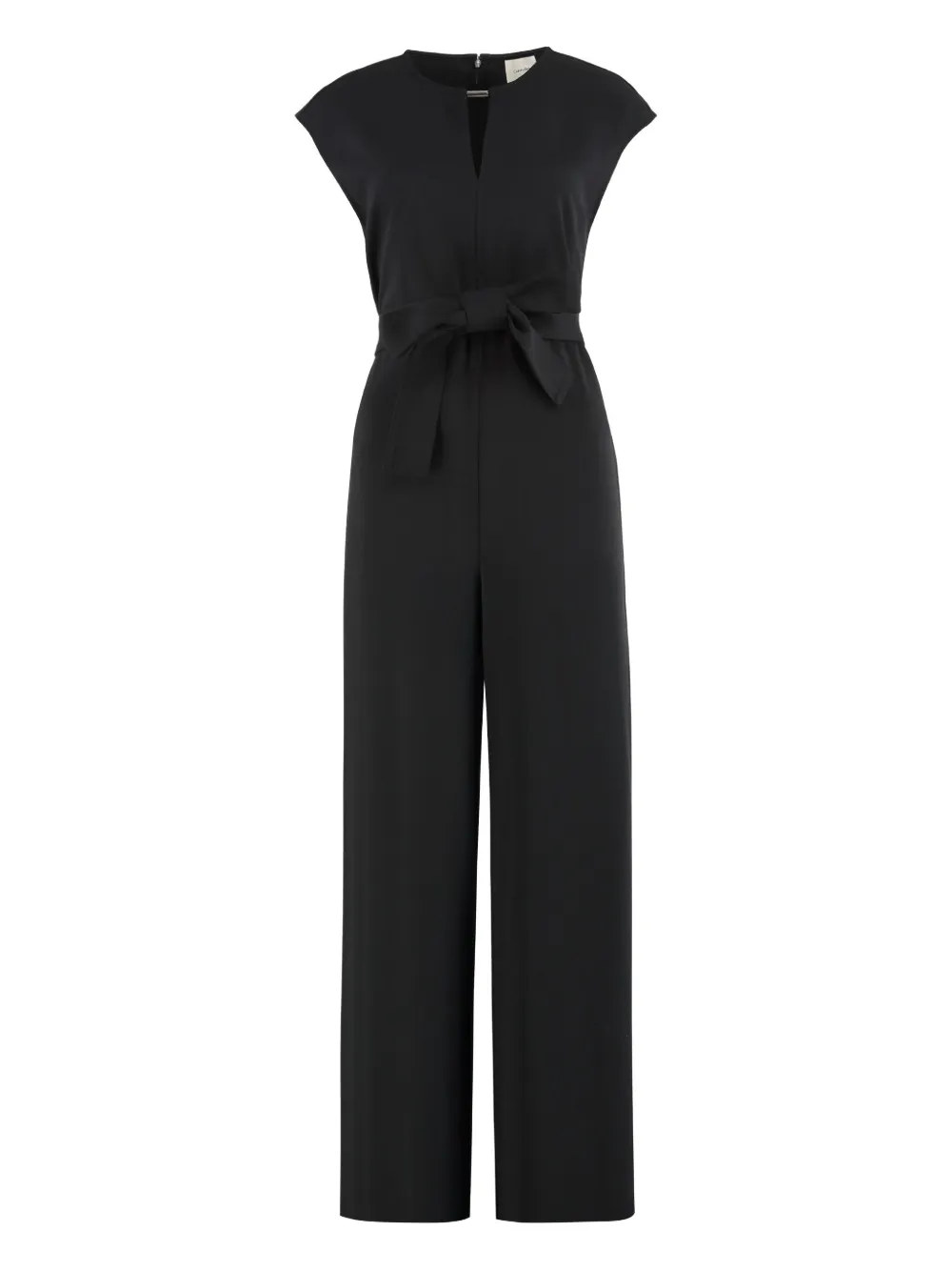 Calvin Klein tie-waist jumpsuit | Black | Image 1