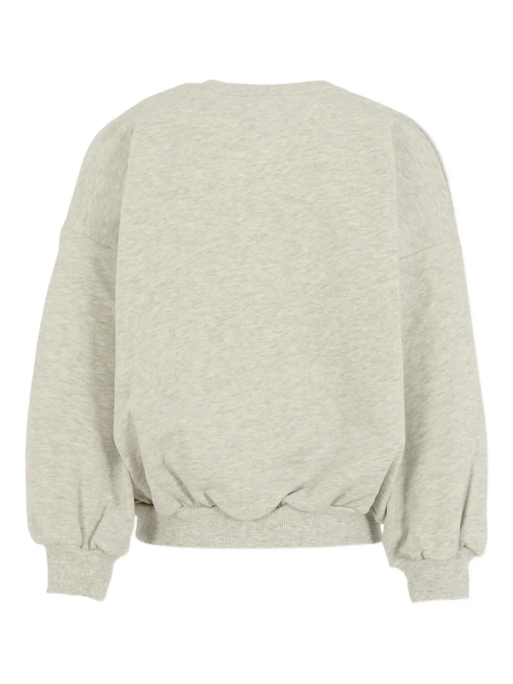 Mini Rodini Bear-embroidered Sweatshirt In Gray