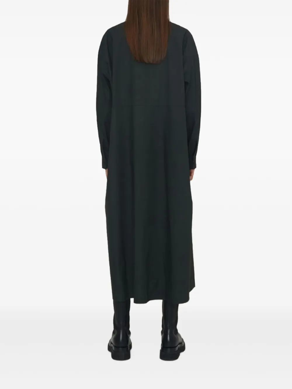 REMAIN Blousejurk met lange mouwen Zwart