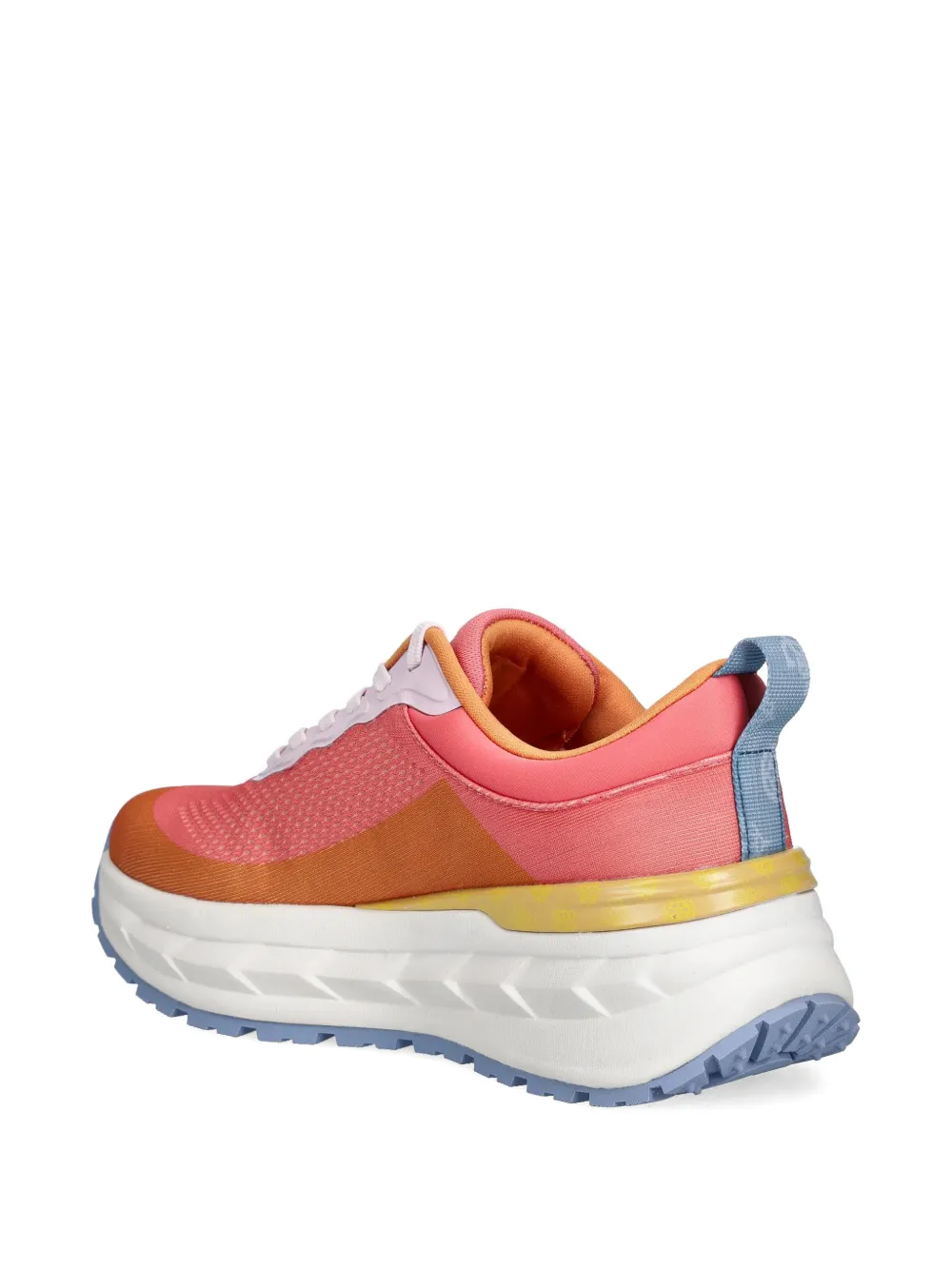 Guess Usa Runit Lace-up Sneakers In Pink