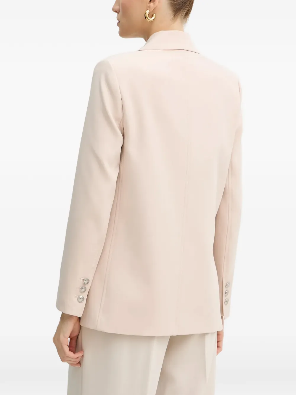 GUESS USA Fiona blazer met dubbele rij knopen Beige