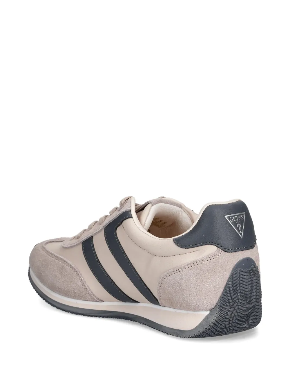 Guess Usa 30mm Saphia Lace-up Sneakers In Gray