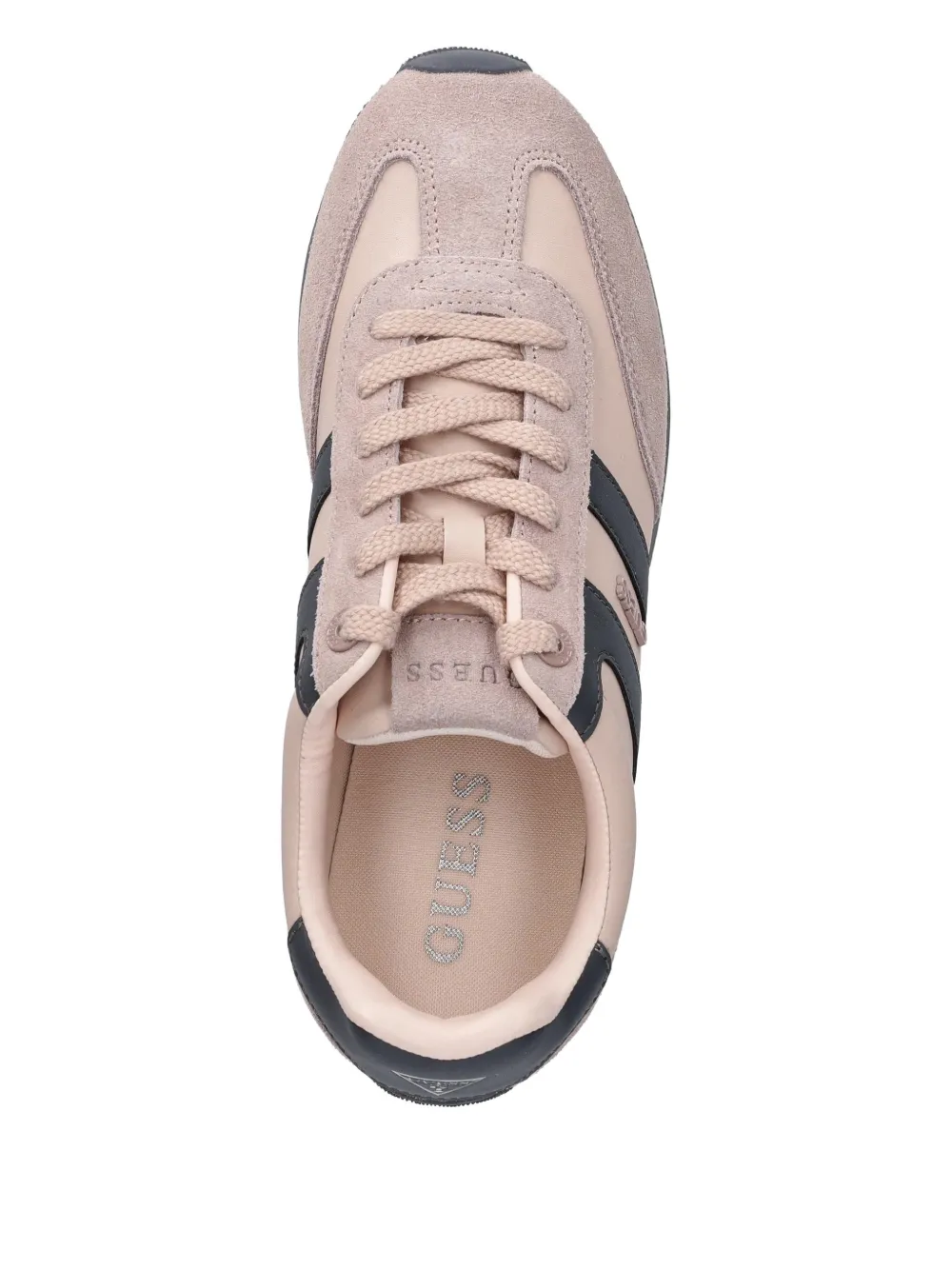 Guess Usa 30mm Saphia Lace-up Sneakers In Gray