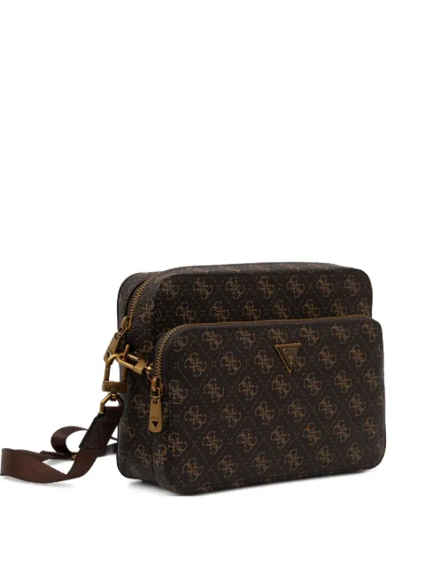 GUESS USA Milano monogram-pattern messenger bag