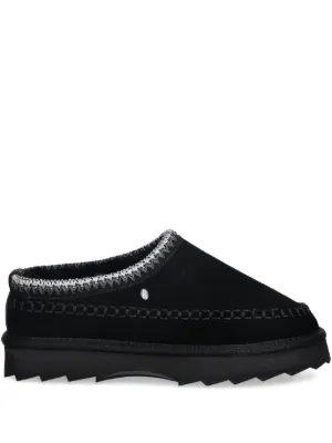 Dr. Martens Vent Xx02 Leather Slippers | Black | FARFETCH