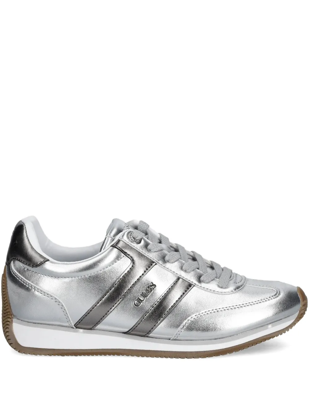 GUESS USA 30mm Saphia sneakers | Silver | Image 1