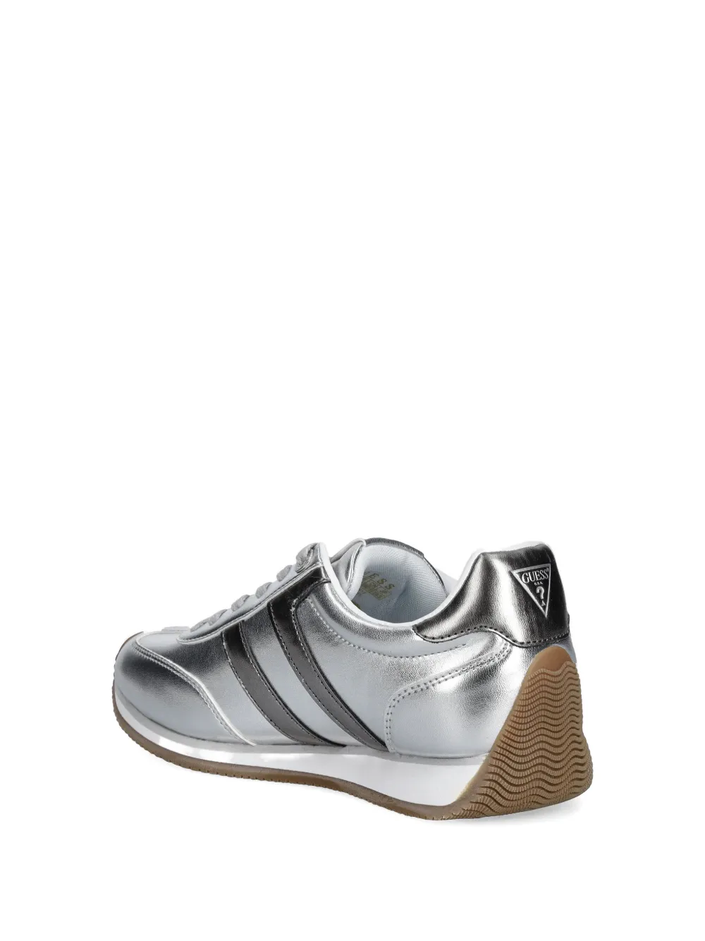 Guess Usa 30mm Saphia Sneakers In Silver
