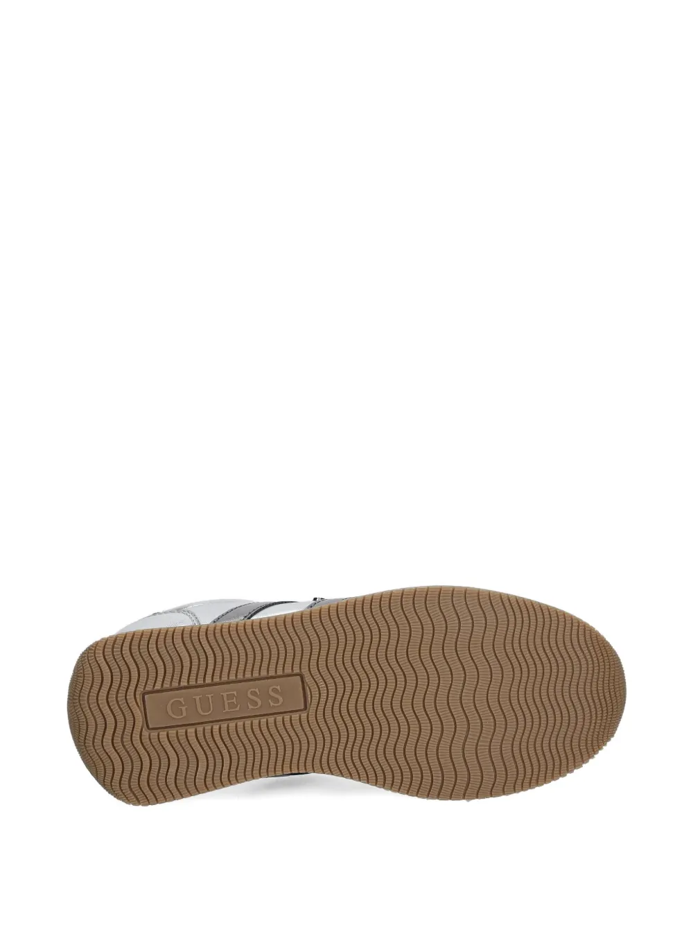 Guess Usa 30mm Saphia Sneakers In Silver