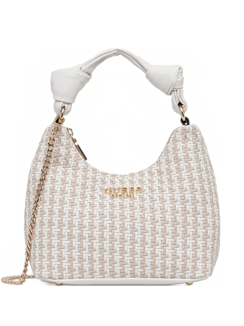 Guess Usa Logo-lettering Crossbody Bag In Multi