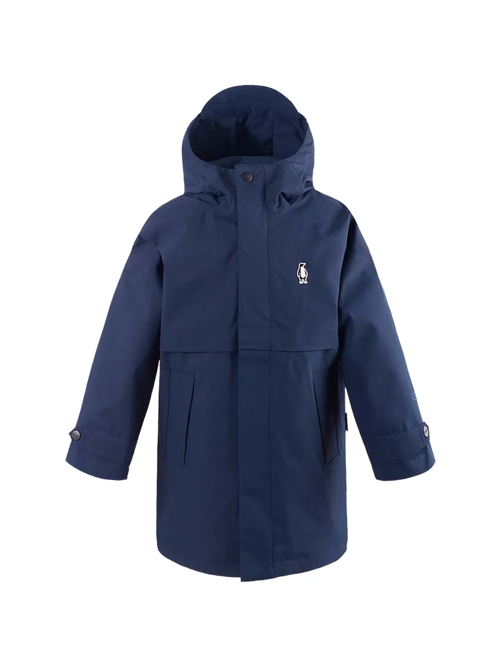 Gosoaky Smooth Lion hooded jacket - Blue
