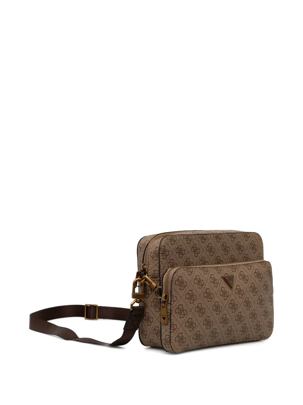 GUESS USA monogram zip messenger bag | Image 2