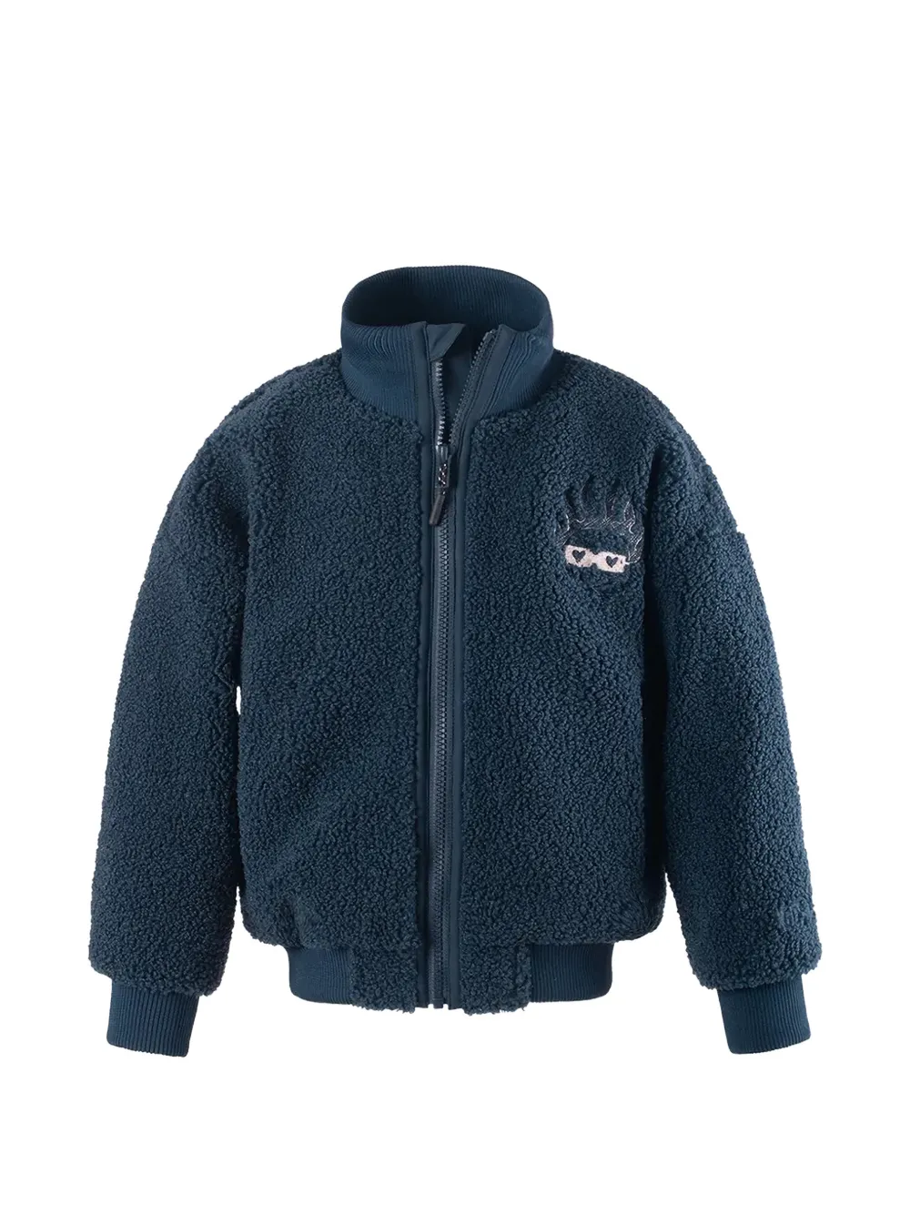 Gosoaky zip-up fleece jacket - Blau