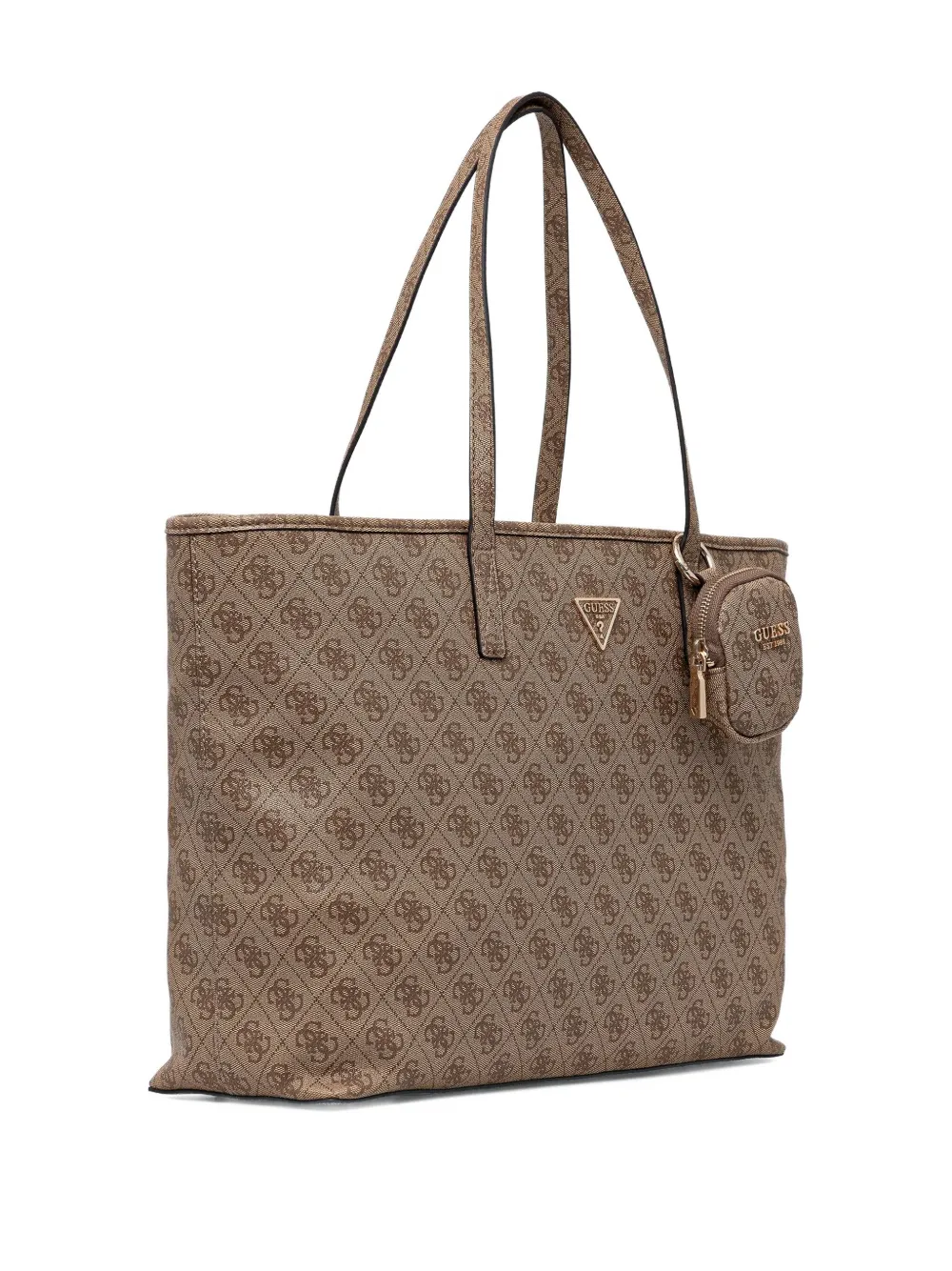 GUESS USA Power Play II logo-plaque tote bag - Bruin