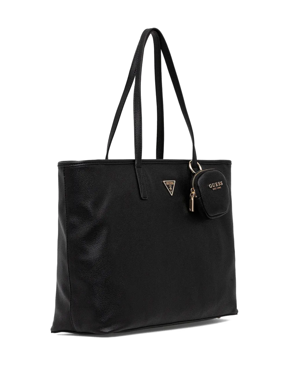 GUESS USA Power Play II charm-detail tote bag - Zwart