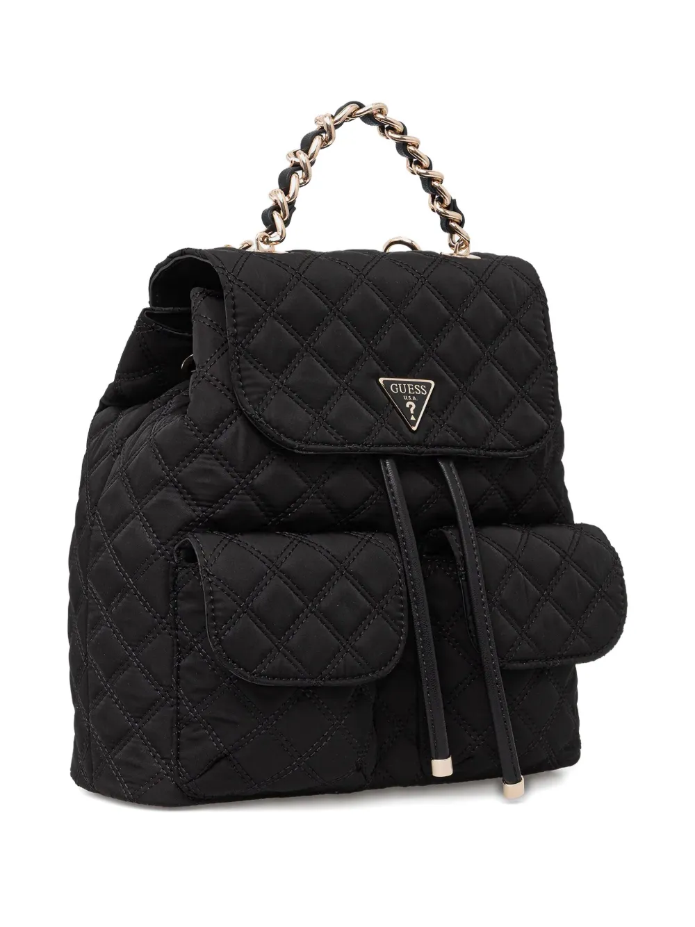 GUESS USA Rugzak met gewatteerd effect en handgreep Zwart