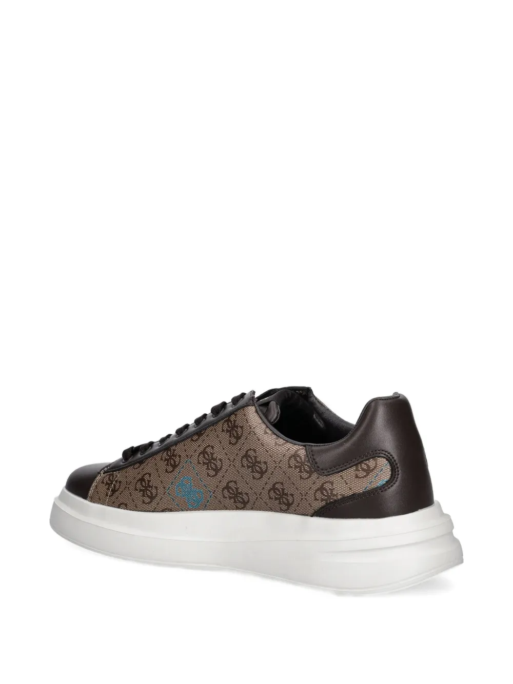 GUESS USA Elba monogram-pattern sneakers Bruin