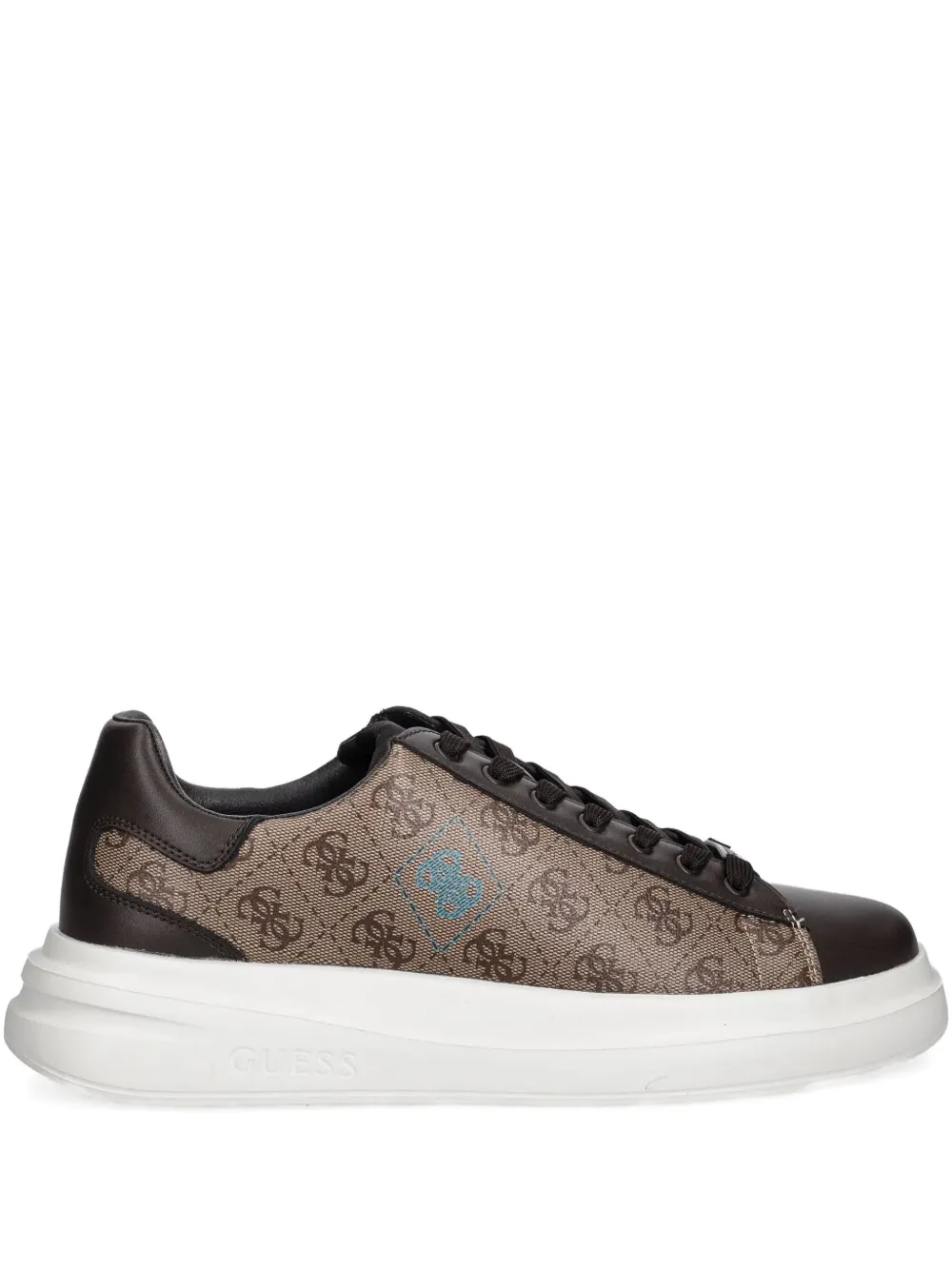 GUESS USA Elba monogram-pattern sneakers Bruin