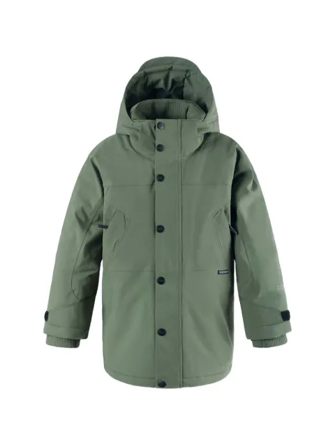 Gosoaky buttoned hooded jacket