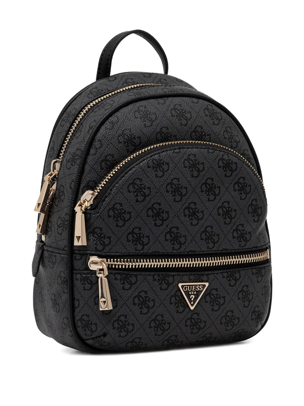 GUESS USA monogram-pattern zip-pocket backpack | Image 2