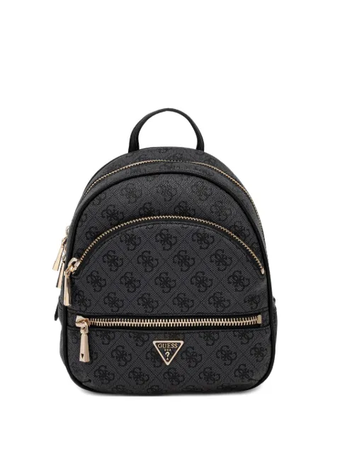 GUESS USA monogram-pattern zip-pocket backpack
