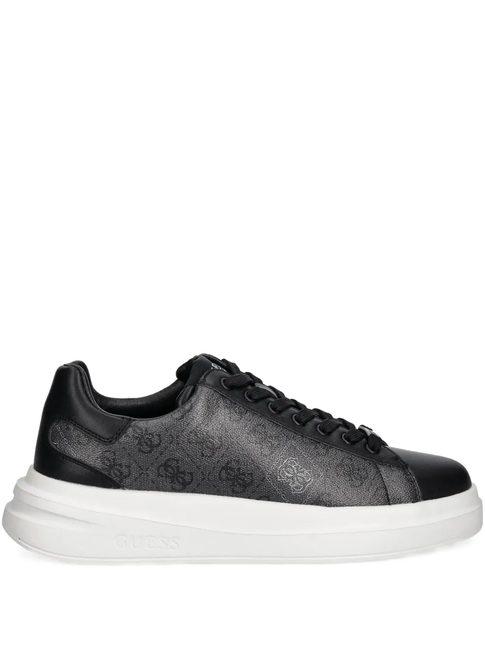 GUESS USA 45 mm Elba sneakers met 4G-logo Zwart