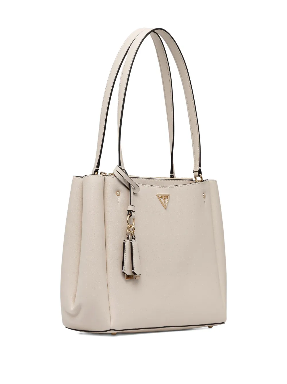 GUESS USA logo-plaque tote bag - Beige