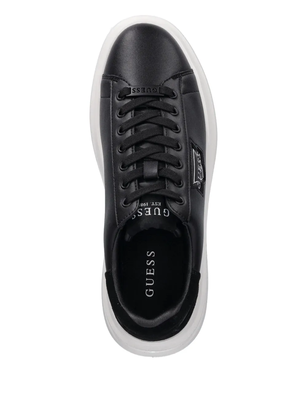 GUESS USA Elba logo-detail sneakers Zwart