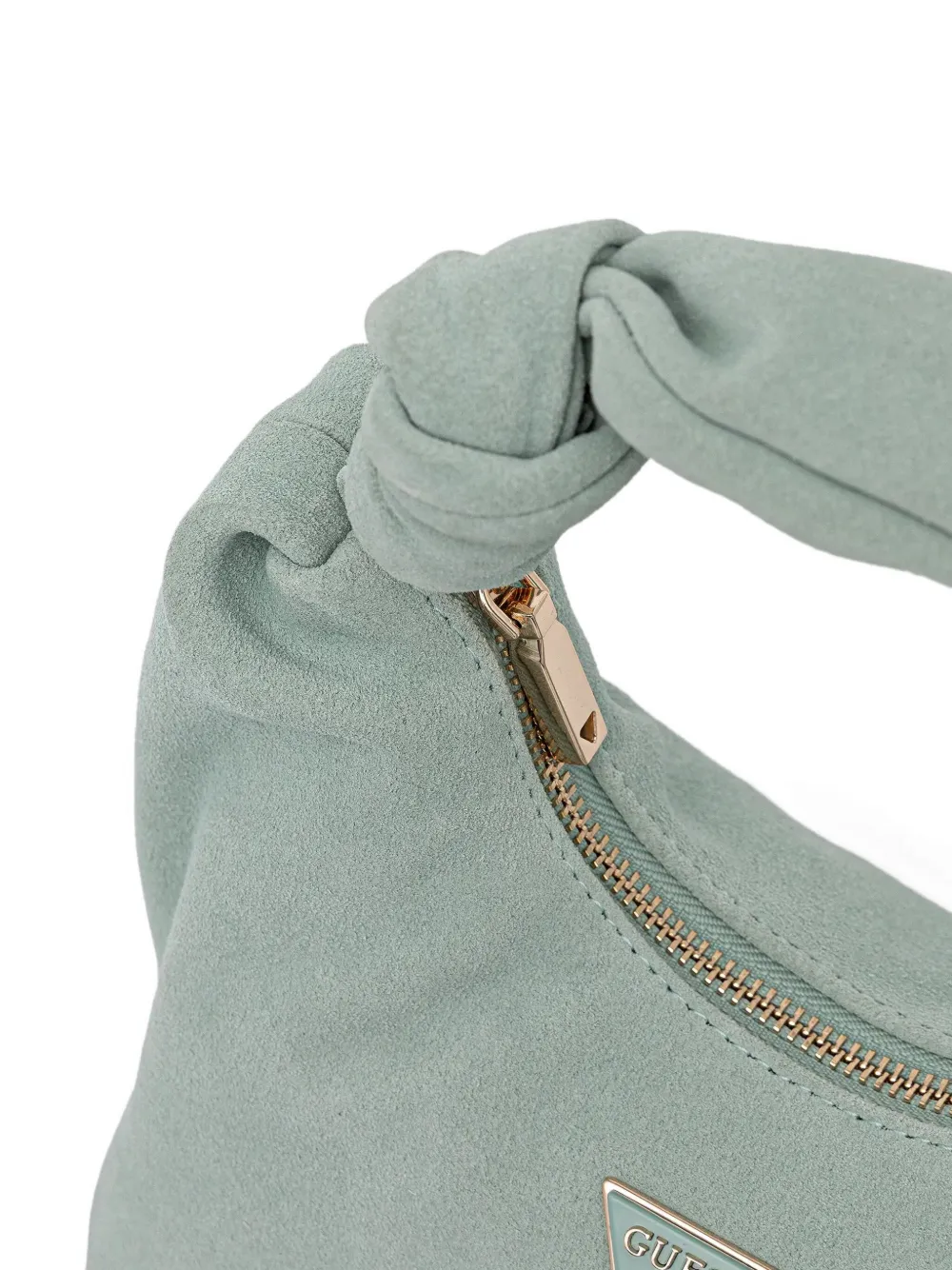 Guess Usa Mini Isotta Knotted-handle Tote Bag In Blue
