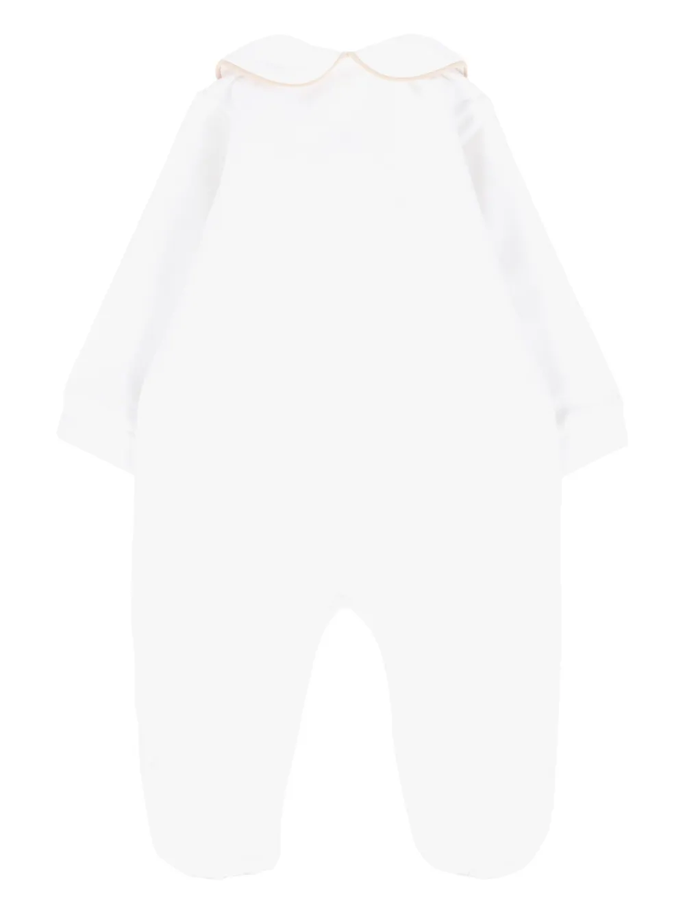 NANAN embroidered peter pan collar pajamas - Wit