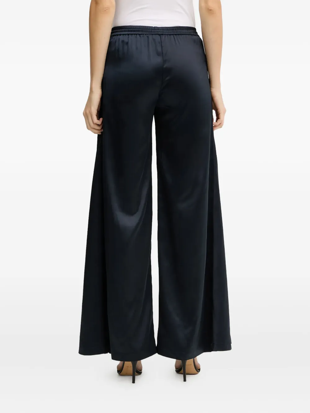 Silvian Heach Drawstring Zip-pocket Trousers In Blue