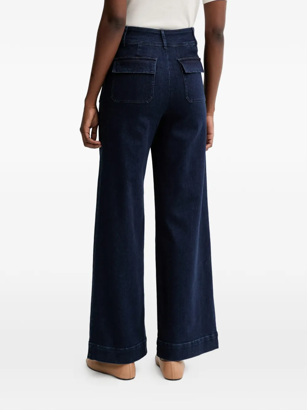 Sessun High-waisted Jeans In Blue