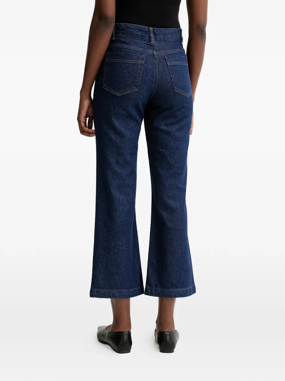 Sessun High-waisted Jeans In Blue