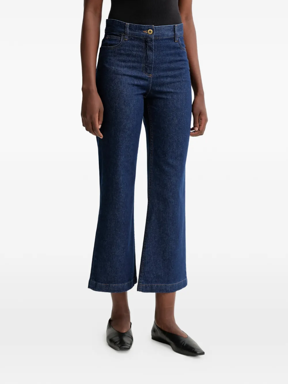 Sessun High-waisted Jeans In Blue