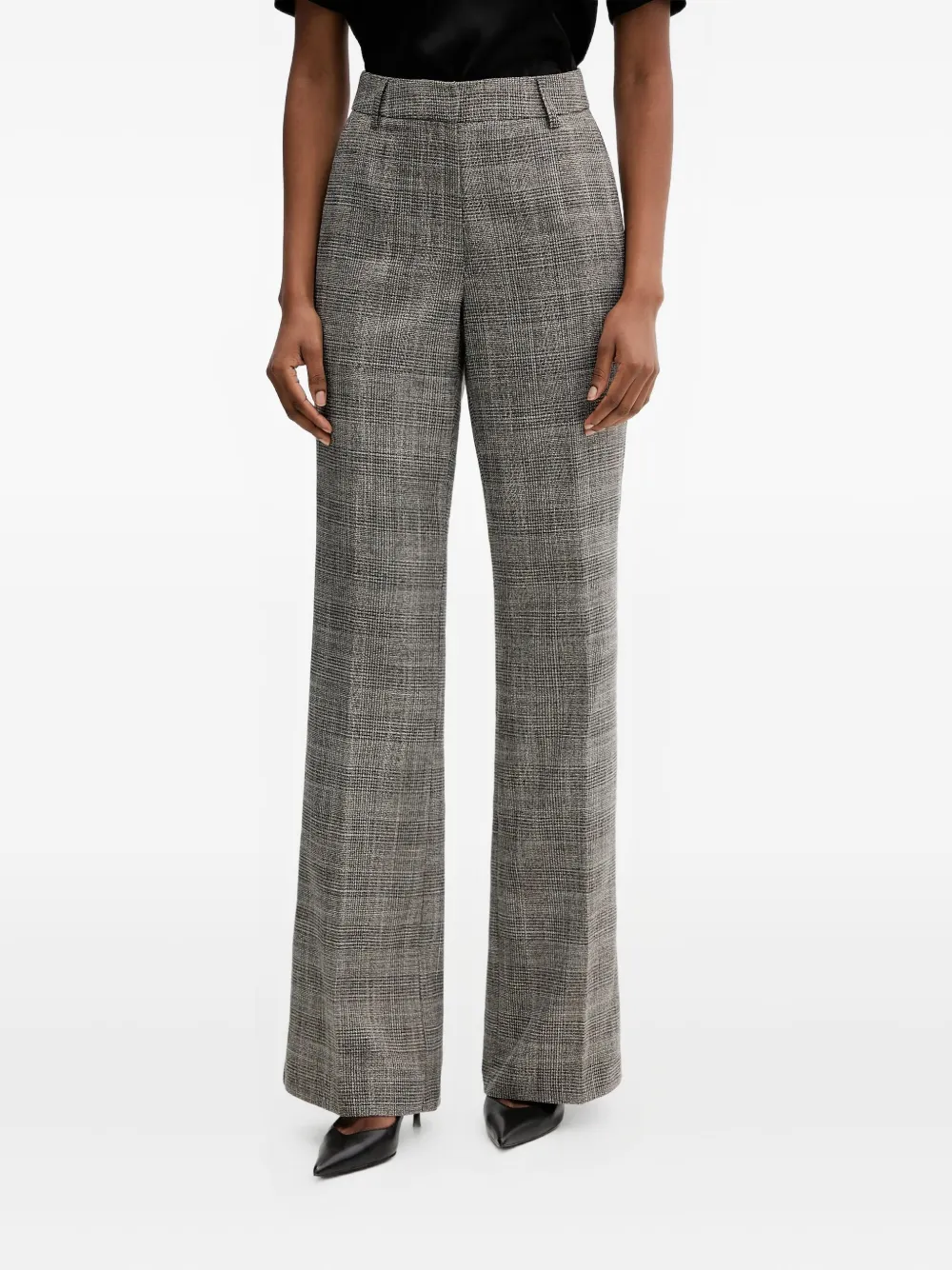 Silvian Heach checked trousers | Grey | Image 1